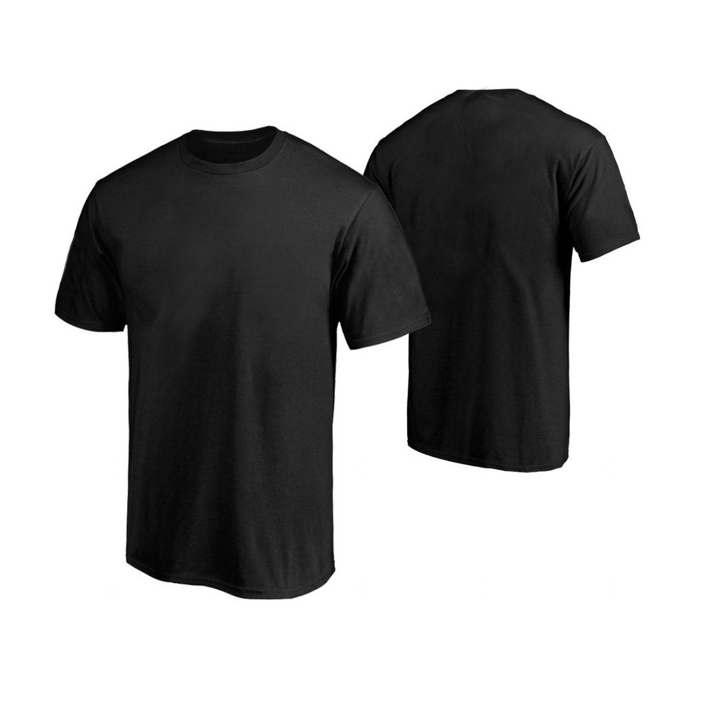 Men's Classic Black Crew Neck T-Shirt